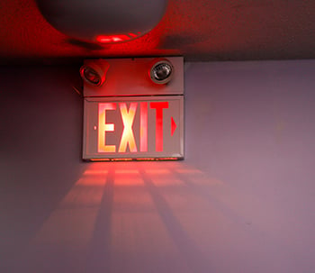 Emergency Exit Lights