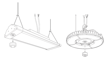 Plug-in Bluetooth sensor for LEDs